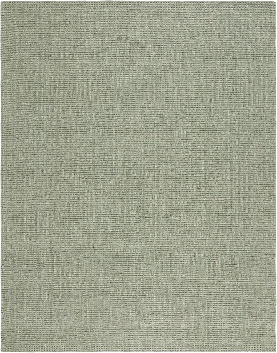 image:imageSAFAVIEH Natural Fiber Collection Area Rug 5 x 8 Green amp Grey Handmade Farmhouse Jute Ideal for High Traffic Areas in Living Room Bedroom NF730BGreenGrey