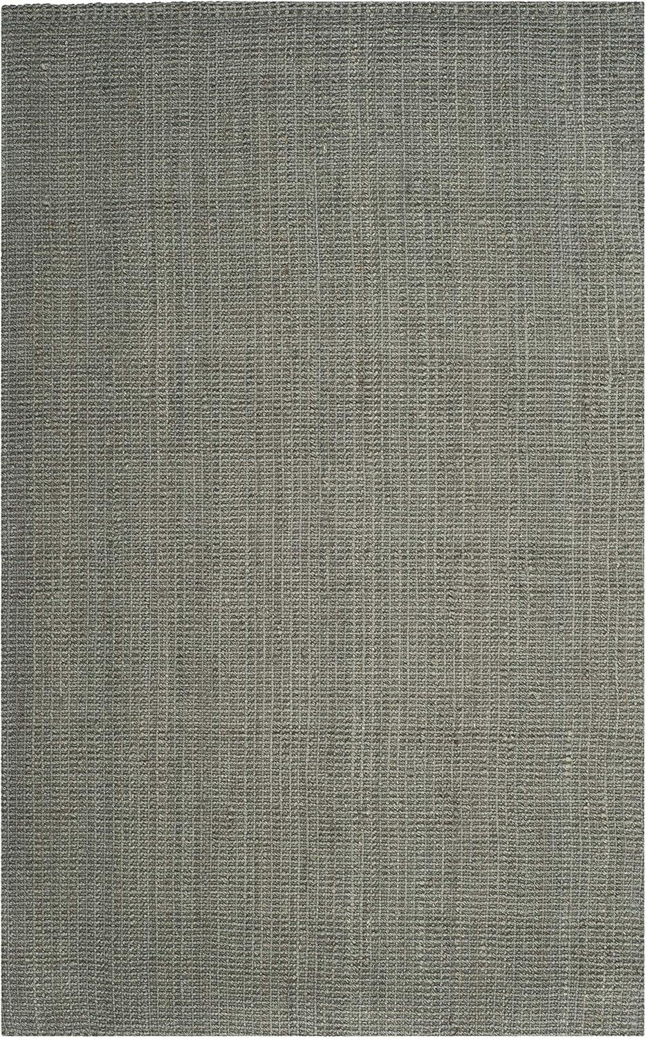 image:imageSAFAVIEH Natural Fiber Collection Area Rug 5 x 8 Green amp Grey Handmade Farmhouse Jute Ideal for High Traffic Areas in Living Room Bedroom NF730BGreenGrey