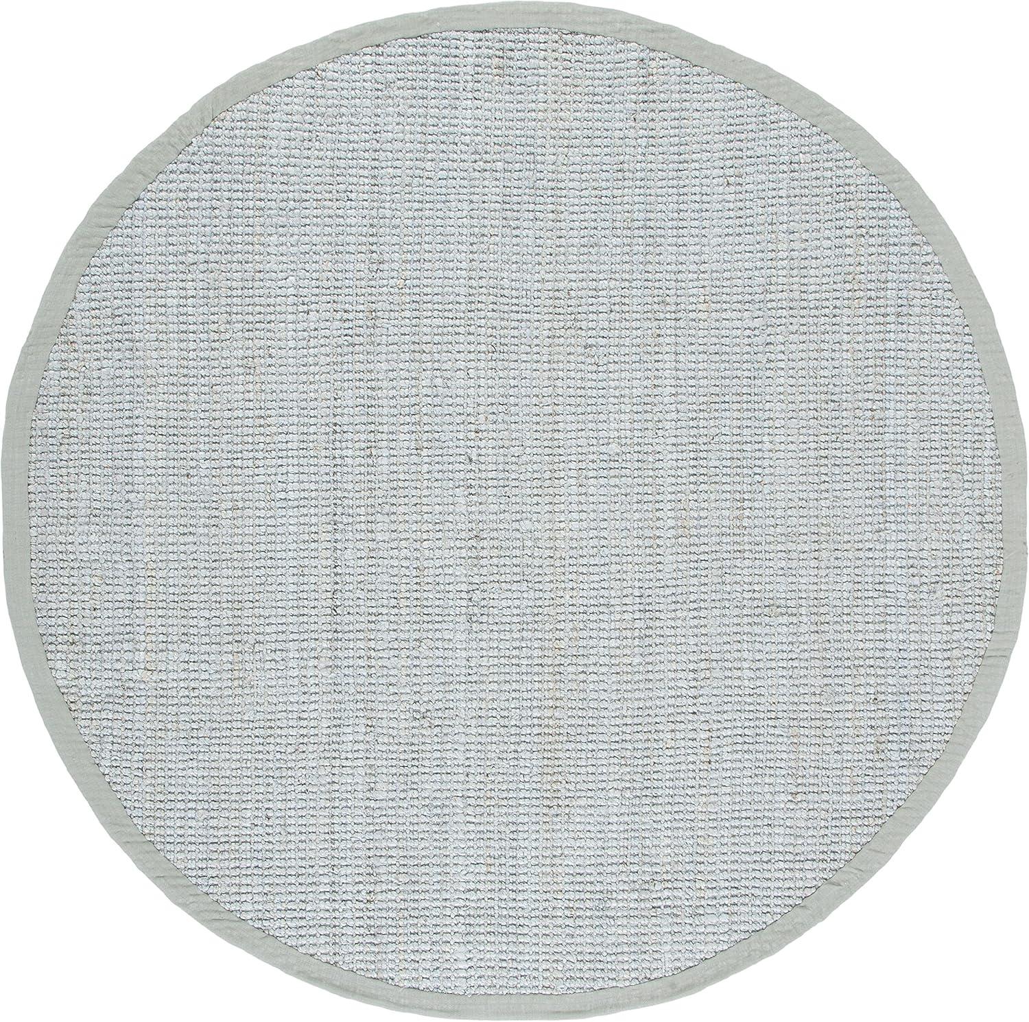 image:imageSAFAVIEH Natural Fiber Collection Area Rug 5 x 8 Green amp Grey Handmade Farmhouse Jute Ideal for High Traffic Areas in Living Room Bedroom NF730BGrey