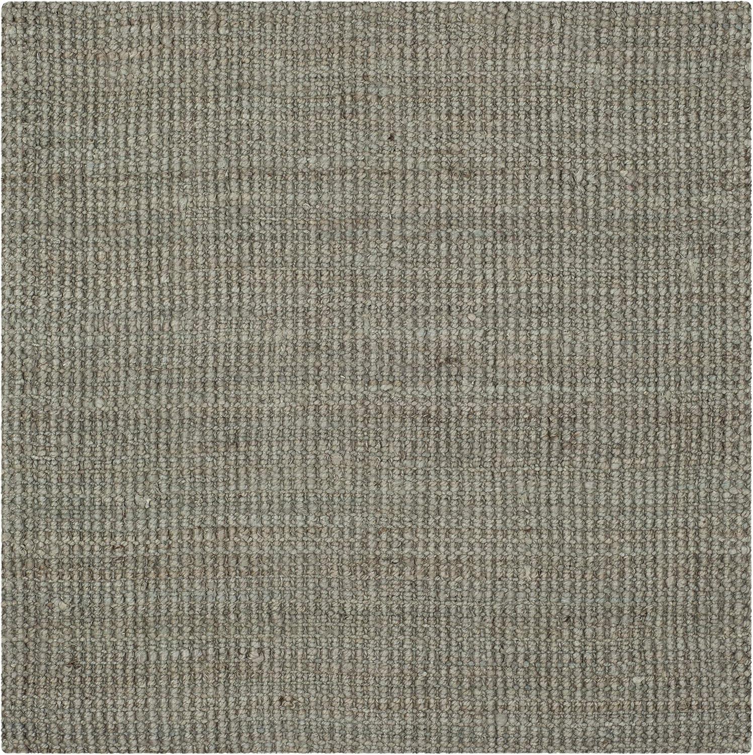image:imageSAFAVIEH Natural Fiber Collection Area Rug 5 x 8 Green amp Grey Handmade Farmhouse Jute Ideal for High Traffic Areas in Living Room Bedroom NF730BGreenGrey