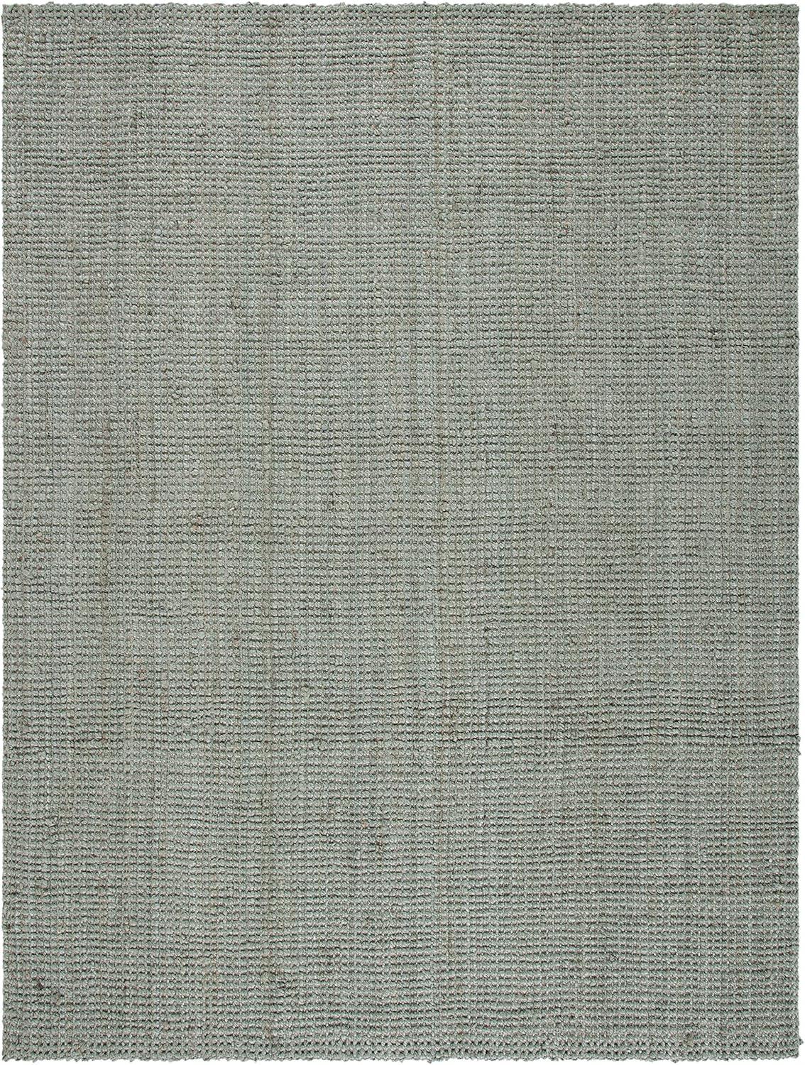 image:imageSAFAVIEH Natural Fiber Collection Area Rug 5 x 8 Green amp Grey Handmade Farmhouse Jute Ideal for High Traffic Areas in Living Room Bedroom NF730BGreenGrey