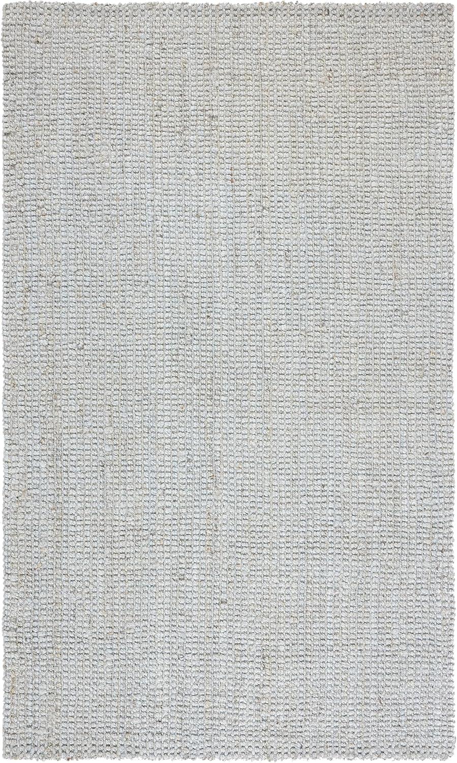 image:imageSAFAVIEH Natural Fiber Collection Area Rug 5 x 8 Green amp Grey Handmade Farmhouse Jute Ideal for High Traffic Areas in Living Room Bedroom NF730BGrey