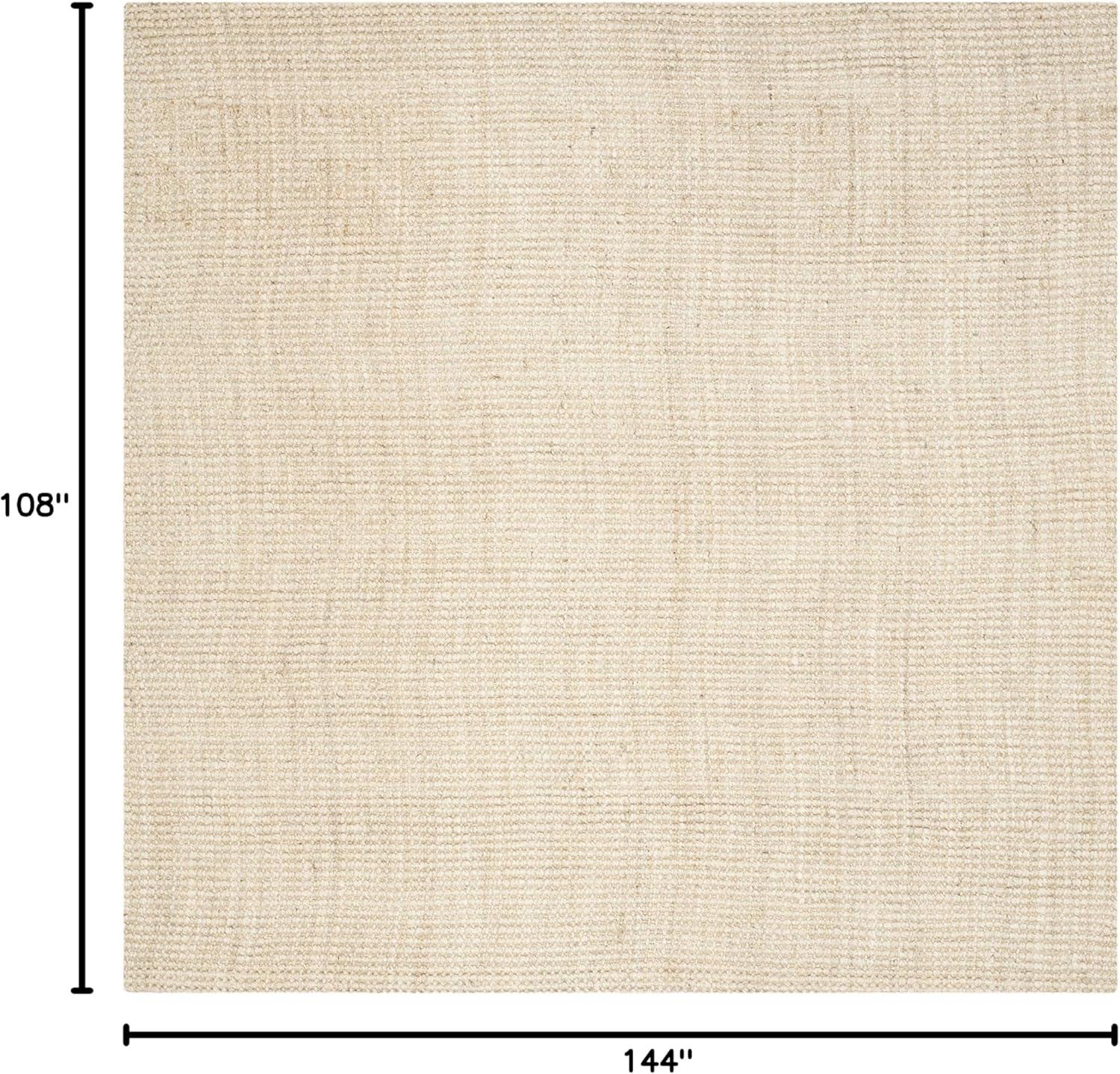 image:imageSAFAVIEH Natural Fiber Collection Area Rug 5 x 8 Green amp Grey Handmade Farmhouse Jute Ideal for High Traffic Areas in Living Room Bedroom NF730BIvory