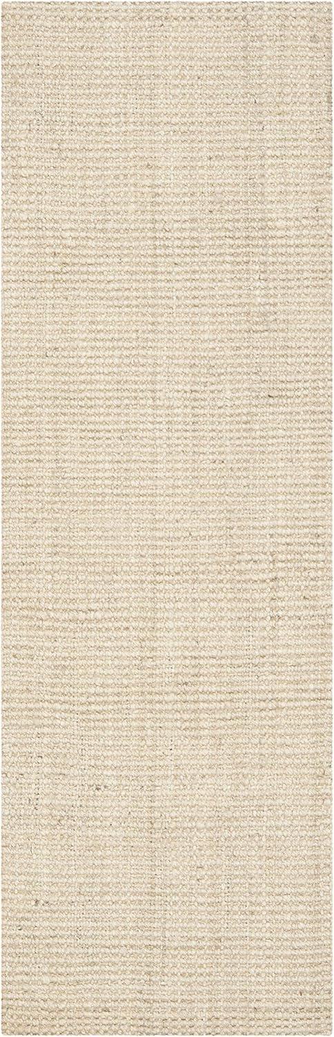 image:imageSAFAVIEH Natural Fiber Collection Area Rug 5 x 8 Green amp Grey Handmade Farmhouse Jute Ideal for High Traffic Areas in Living Room Bedroom NF730BIvory