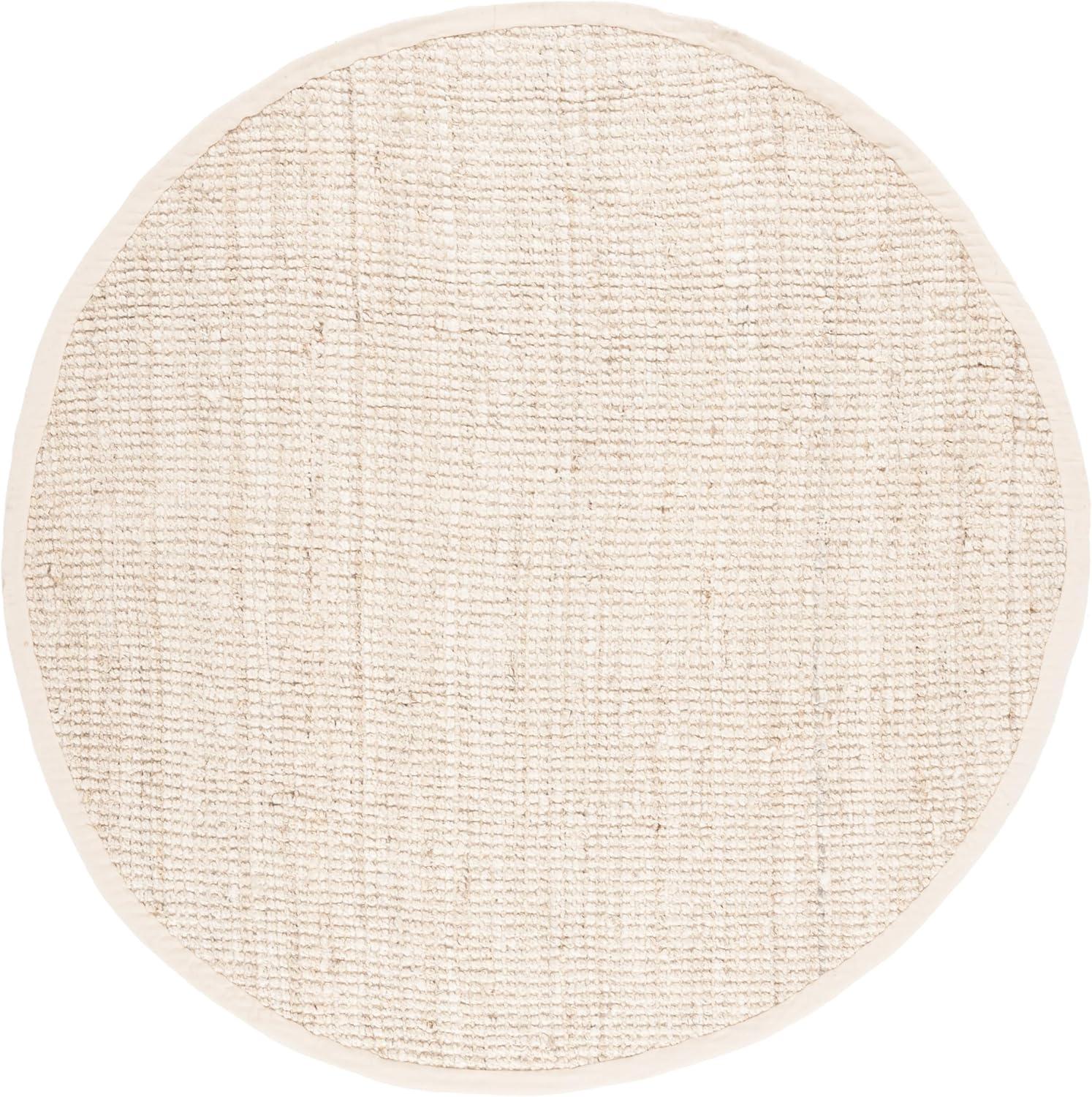 image:imageSAFAVIEH Natural Fiber Collection Area Rug 5 x 8 Green amp Grey Handmade Farmhouse Jute Ideal for High Traffic Areas in Living Room Bedroom NF730BIvory