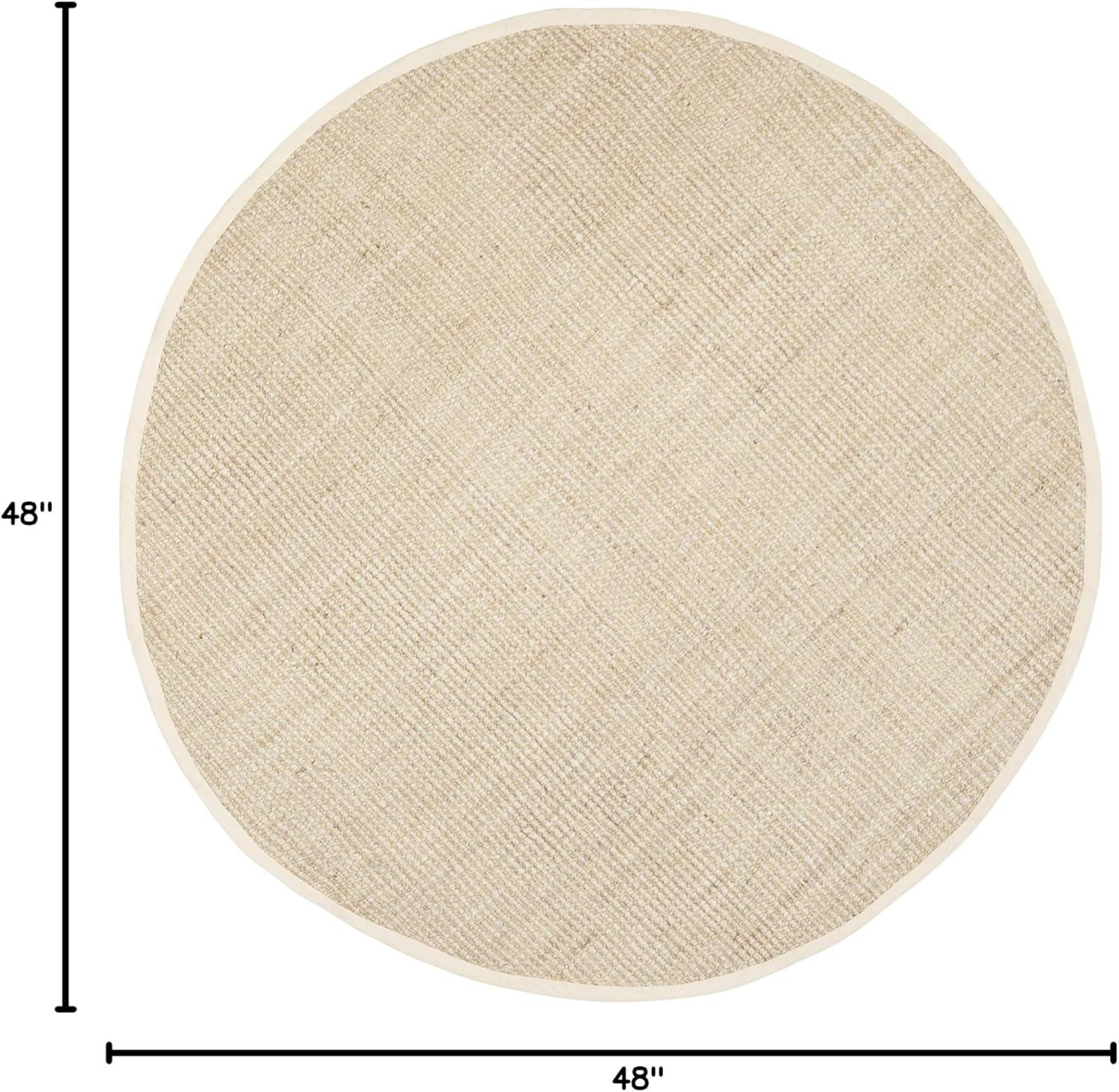 image:imageSAFAVIEH Natural Fiber Collection Area Rug 5 x 8 Green amp Grey Handmade Farmhouse Jute Ideal for High Traffic Areas in Living Room Bedroom NF730BIvory