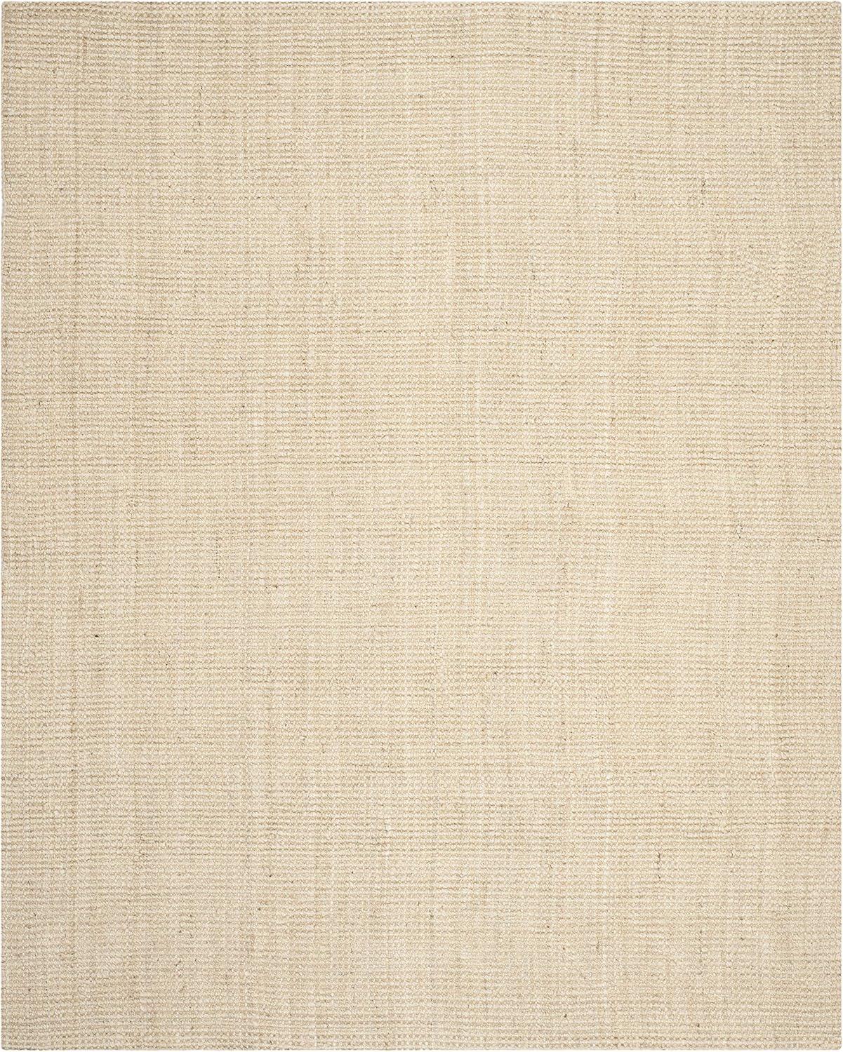 image:imageSAFAVIEH Natural Fiber Collection Area Rug 5 x 8 Green amp Grey Handmade Farmhouse Jute Ideal for High Traffic Areas in Living Room Bedroom NF730BIvory
