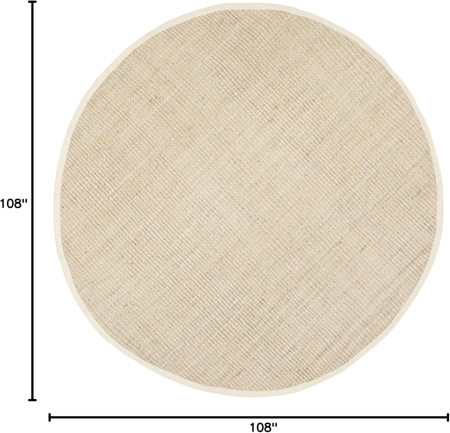 image:imageSAFAVIEH Natural Fiber Collection Area Rug 5 x 8 Green amp Grey Handmade Farmhouse Jute Ideal for High Traffic Areas in Living Room Bedroom NF730BIvory