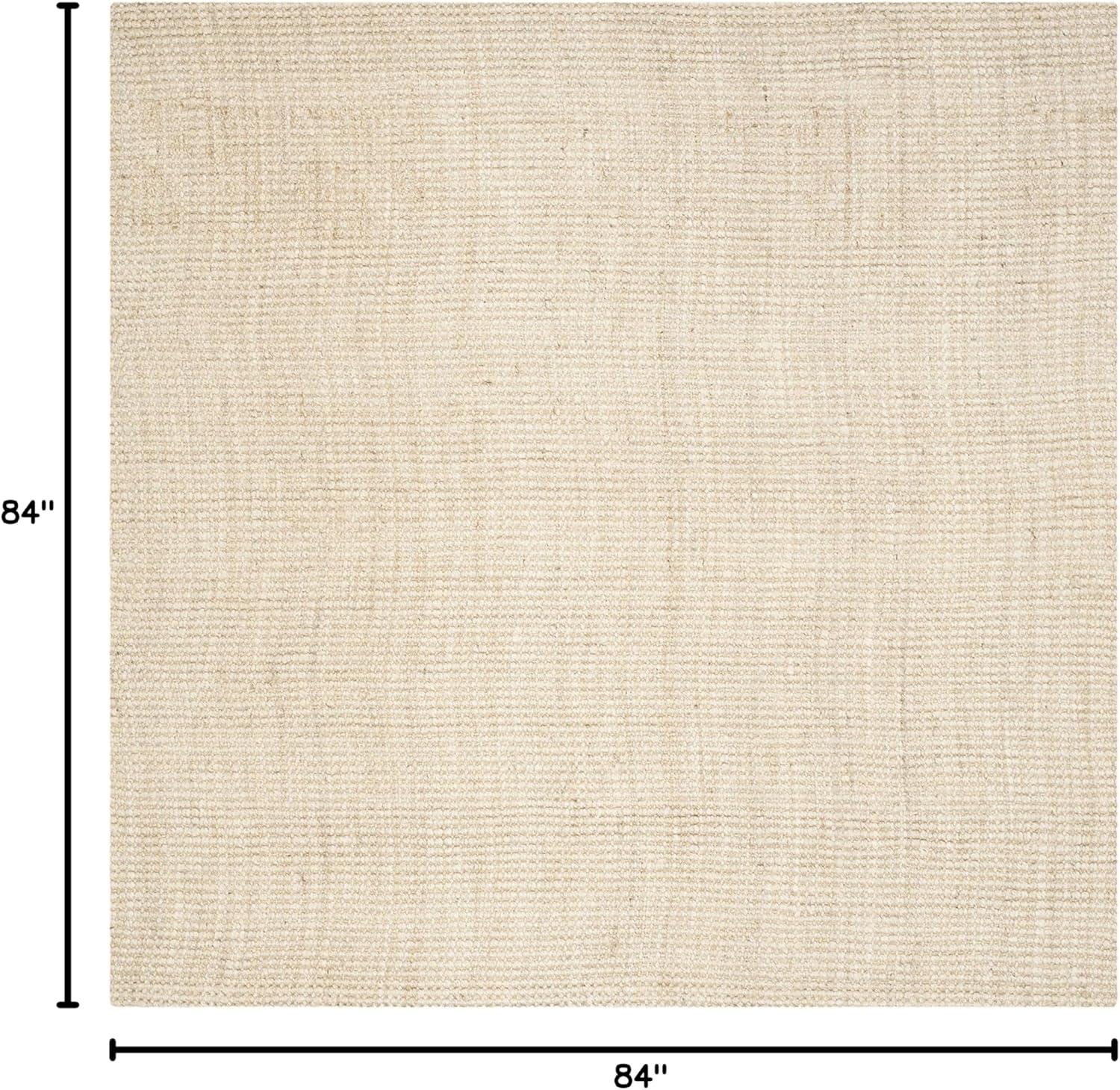 image:imageSAFAVIEH Natural Fiber Collection Area Rug 5 x 8 Green amp Grey Handmade Farmhouse Jute Ideal for High Traffic Areas in Living Room Bedroom NF730BIvory