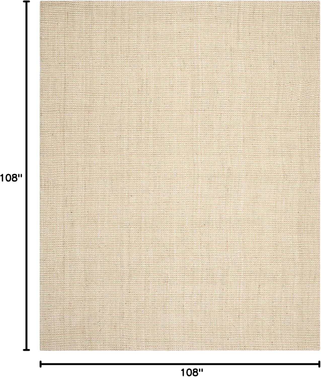 image:imageSAFAVIEH Natural Fiber Collection Area Rug 5 x 8 Green amp Grey Handmade Farmhouse Jute Ideal for High Traffic Areas in Living Room Bedroom NF730BIvory