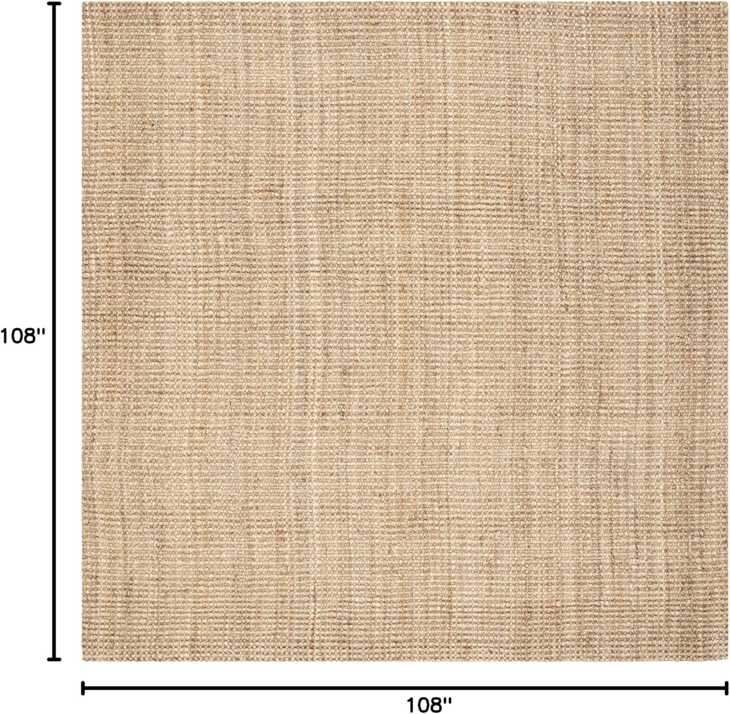 image:imageSAFAVIEH Natural Fiber Collection Area Rug 5 x 8 Green amp Grey Handmade Farmhouse Jute Ideal for High Traffic Areas in Living Room Bedroom NF730BNatural