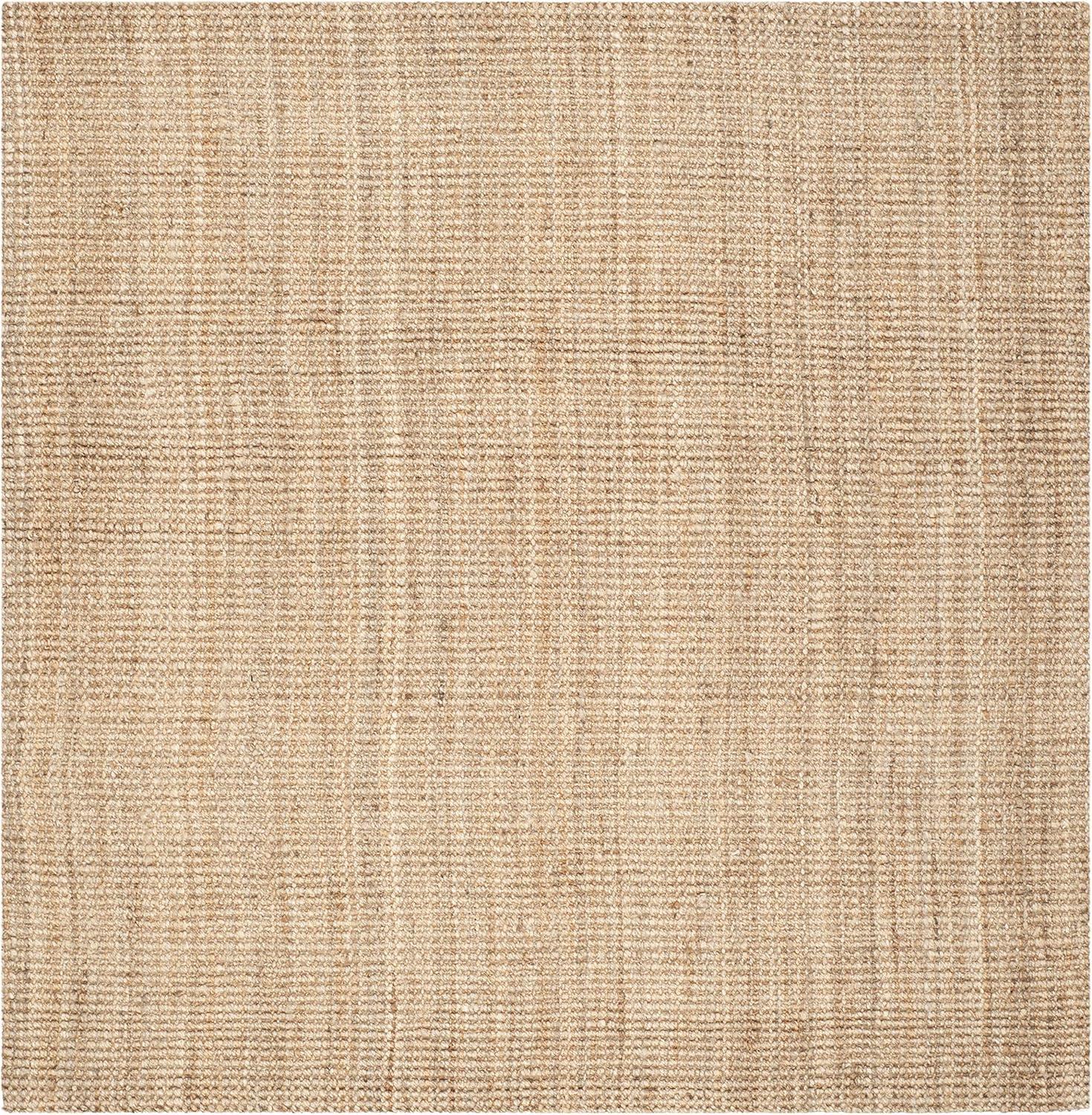 image:imageSAFAVIEH Natural Fiber Collection Area Rug 5 x 8 Green amp Grey Handmade Farmhouse Jute Ideal for High Traffic Areas in Living Room Bedroom NF730BNatural