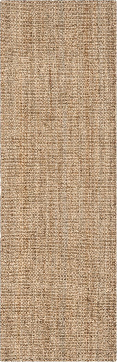 image:imageSAFAVIEH Natural Fiber Collection Area Rug 5 x 8 Green amp Grey Handmade Farmhouse Jute Ideal for High Traffic Areas in Living Room Bedroom NF730BNatural