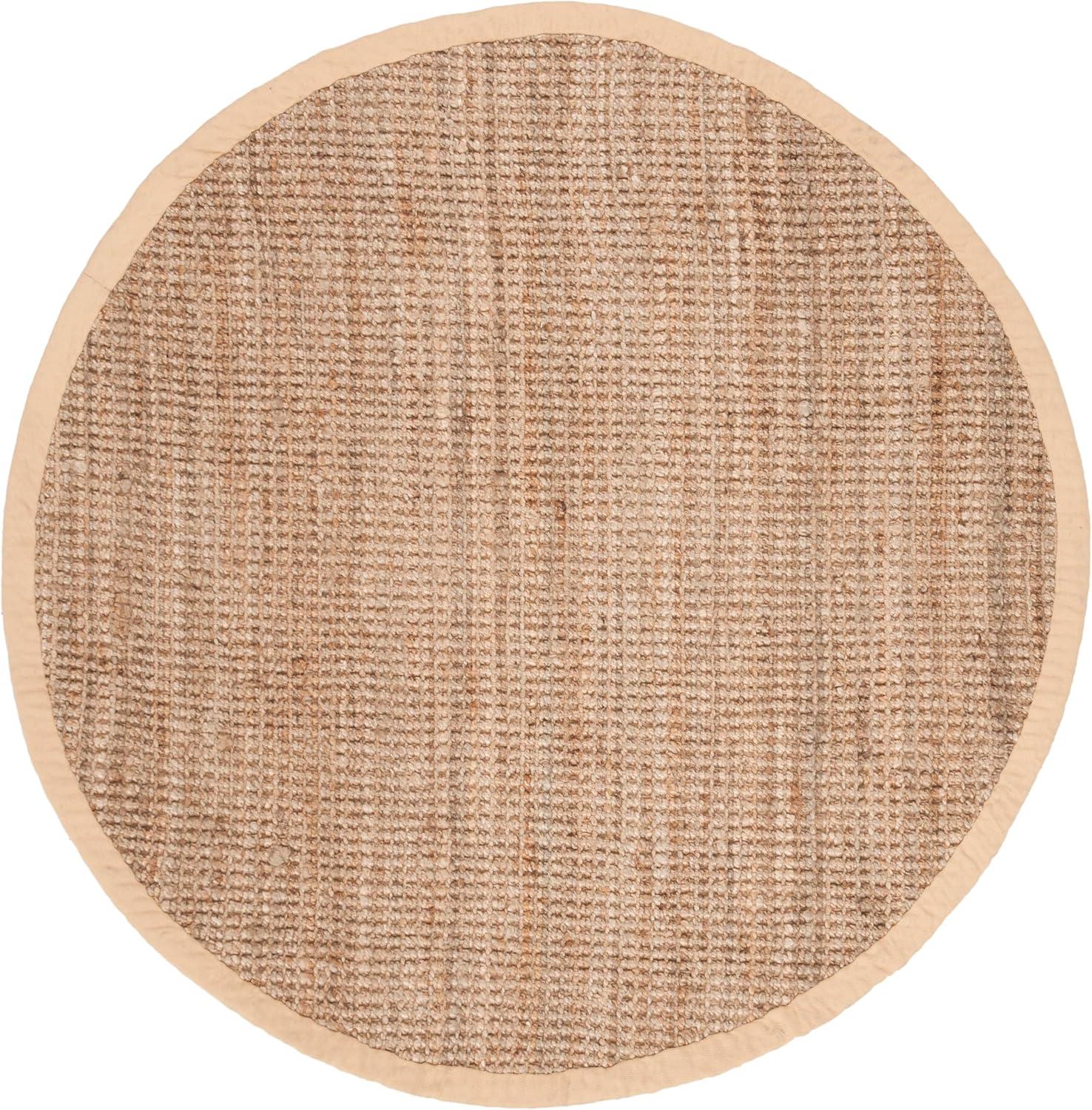 image:imageSAFAVIEH Natural Fiber Collection Area Rug 5 x 8 Green amp Grey Handmade Farmhouse Jute Ideal for High Traffic Areas in Living Room Bedroom NF730BNatural