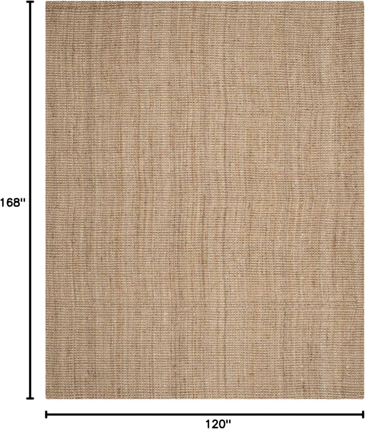 image:imageSAFAVIEH Natural Fiber Collection Area Rug 5 x 8 Green amp Grey Handmade Farmhouse Jute Ideal for High Traffic Areas in Living Room Bedroom NF730BNatural