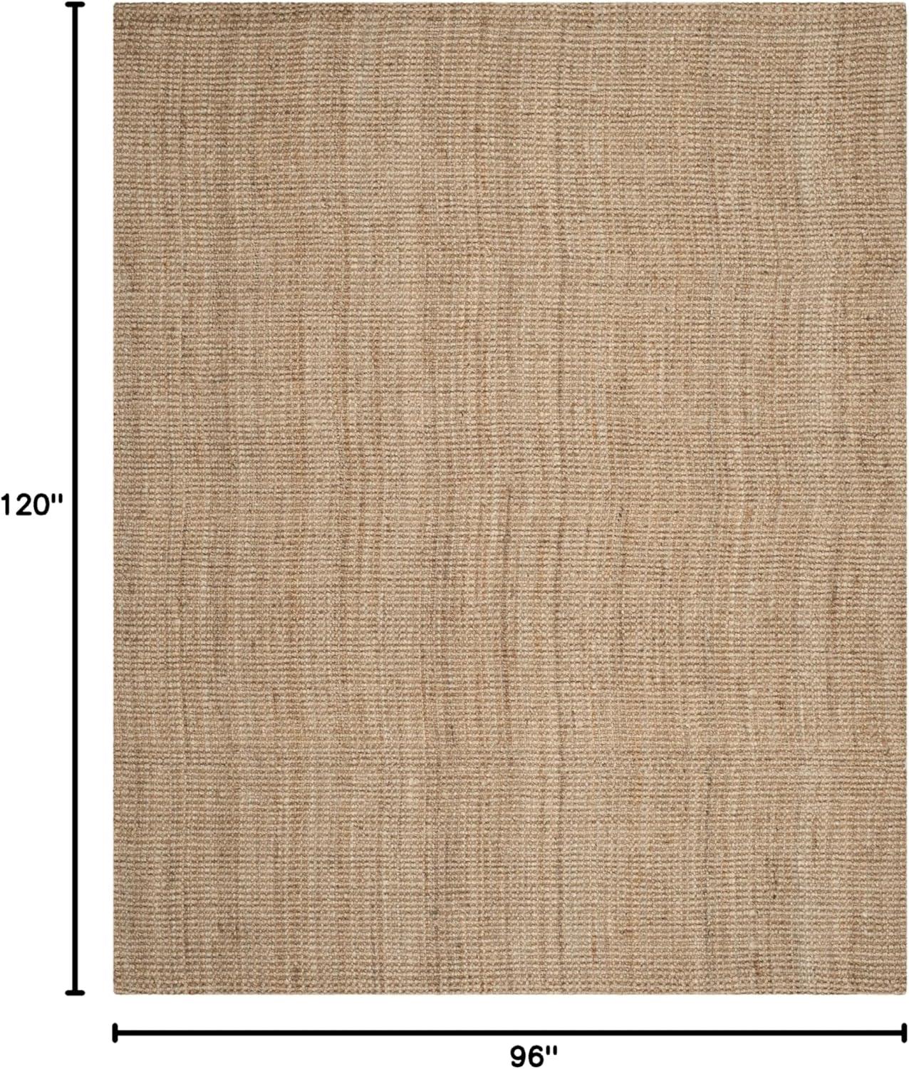 image:imageSAFAVIEH Natural Fiber Collection Area Rug 5 x 8 Green amp Grey Handmade Farmhouse Jute Ideal for High Traffic Areas in Living Room Bedroom NF730BNatural