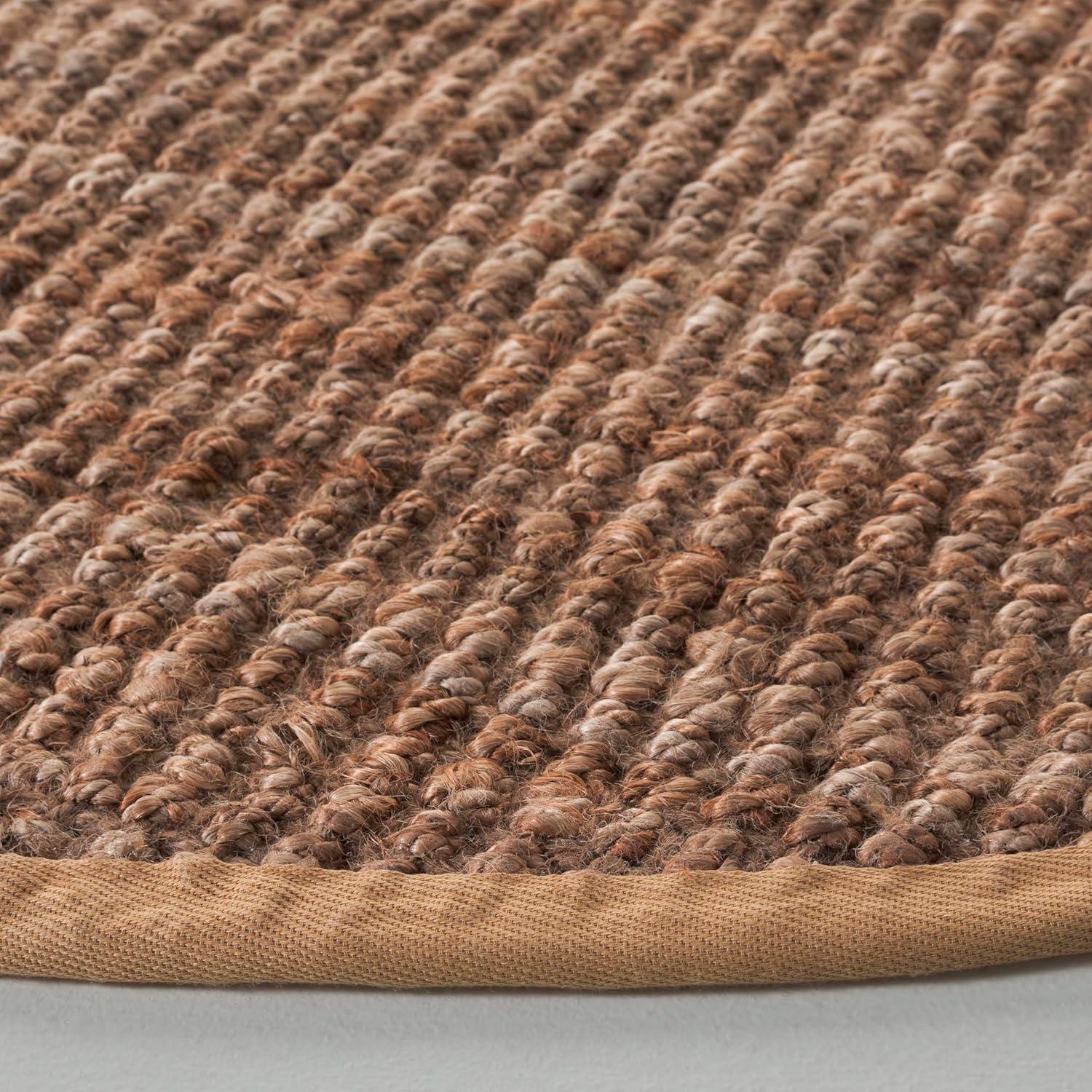 image:imageSAFAVIEH Natural Fiber Collection Area Rug 5 x 8 Green amp Grey Handmade Farmhouse Jute Ideal for High Traffic Areas in Living Room Bedroom NF730BNatural
