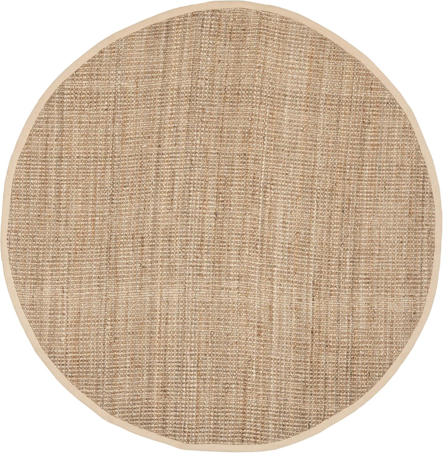 image:imageSAFAVIEH Natural Fiber Collection Area Rug 5 x 8 Green amp Grey Handmade Farmhouse Jute Ideal for High Traffic Areas in Living Room Bedroom NF730BNatural