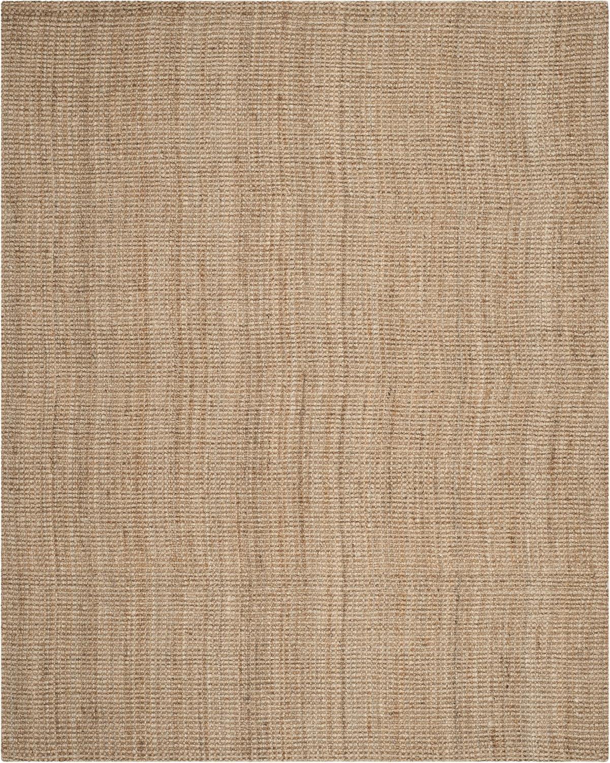 image:imageSAFAVIEH Natural Fiber Collection Area Rug 5 x 8 Green amp Grey Handmade Farmhouse Jute Ideal for High Traffic Areas in Living Room Bedroom NF730BNatural