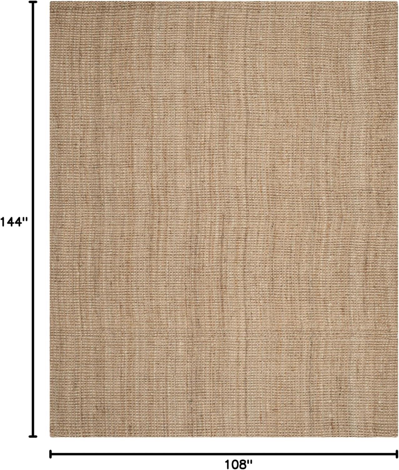 image:imageSAFAVIEH Natural Fiber Collection Area Rug 5 x 8 Green amp Grey Handmade Farmhouse Jute Ideal for High Traffic Areas in Living Room Bedroom NF730BNatural