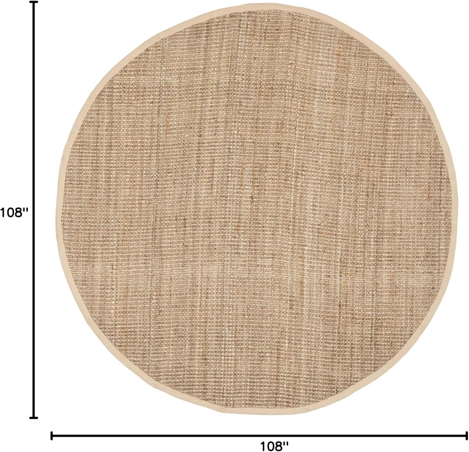 image:imageSAFAVIEH Natural Fiber Collection Area Rug 5 x 8 Green amp Grey Handmade Farmhouse Jute Ideal for High Traffic Areas in Living Room Bedroom NF730BNatural