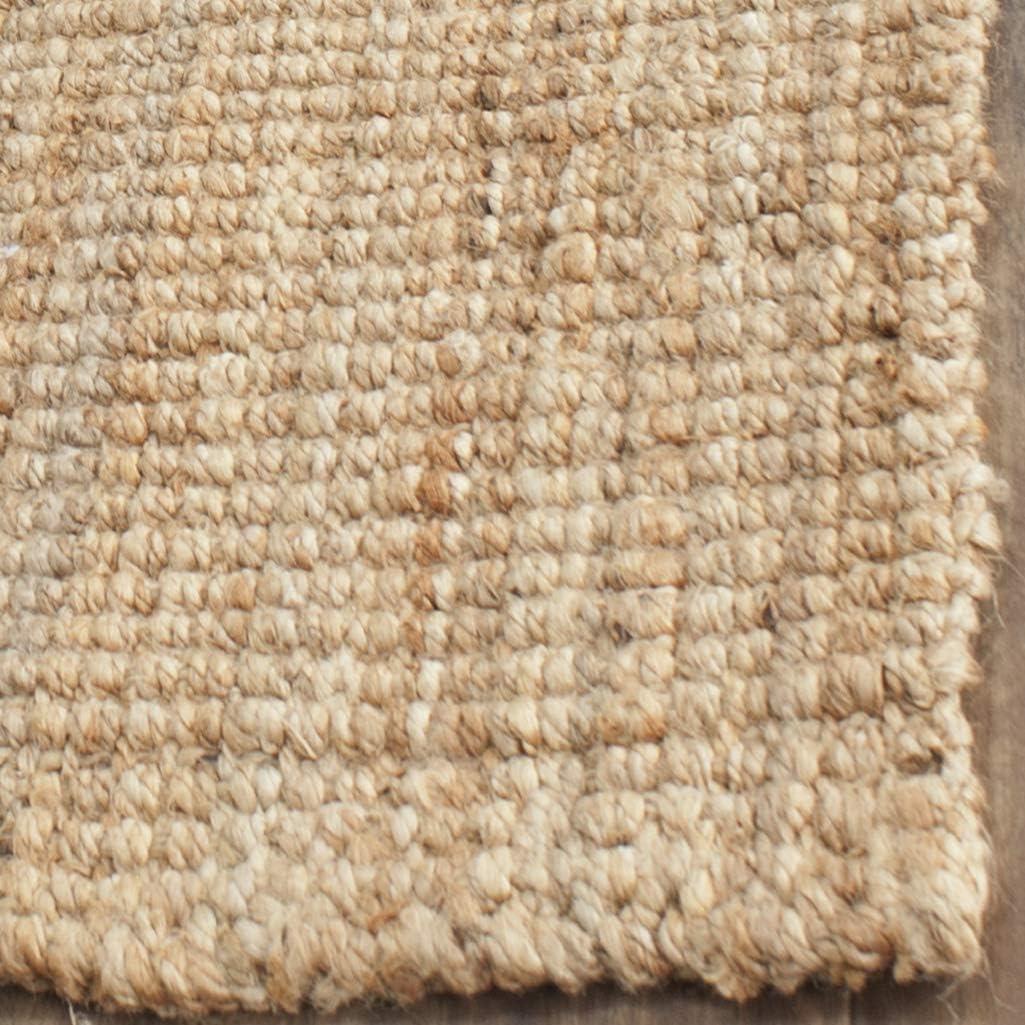 image:imageSAFAVIEH Natural Fiber Collection Area Rug 5 x 8 Green amp Grey Handmade Farmhouse Jute Ideal for High Traffic Areas in Living Room Bedroom NF730BNatural