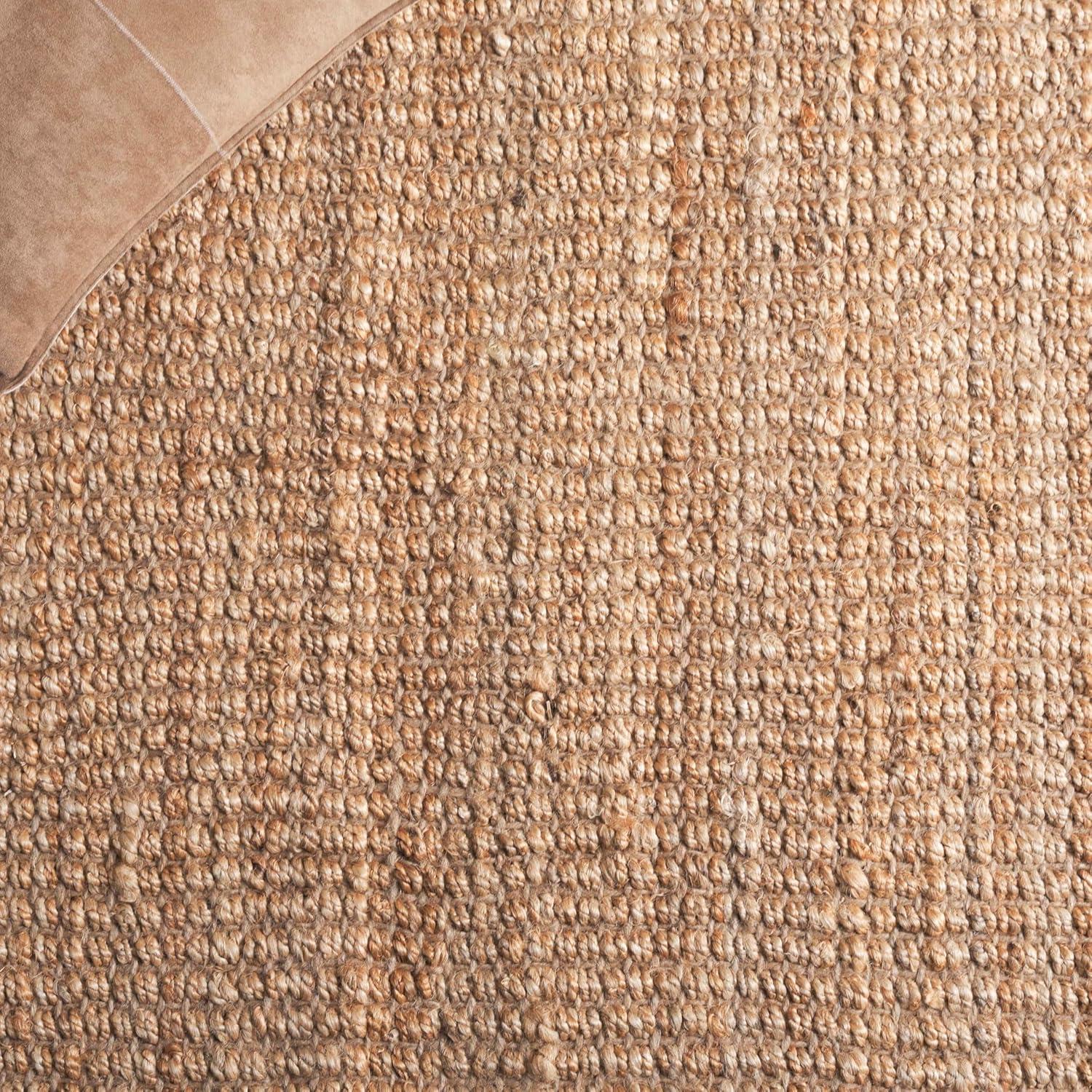 image:imageSAFAVIEH Natural Fiber Collection Area Rug 5 x 8 Green amp Grey Handmade Farmhouse Jute Ideal for High Traffic Areas in Living Room Bedroom NF730BNatural