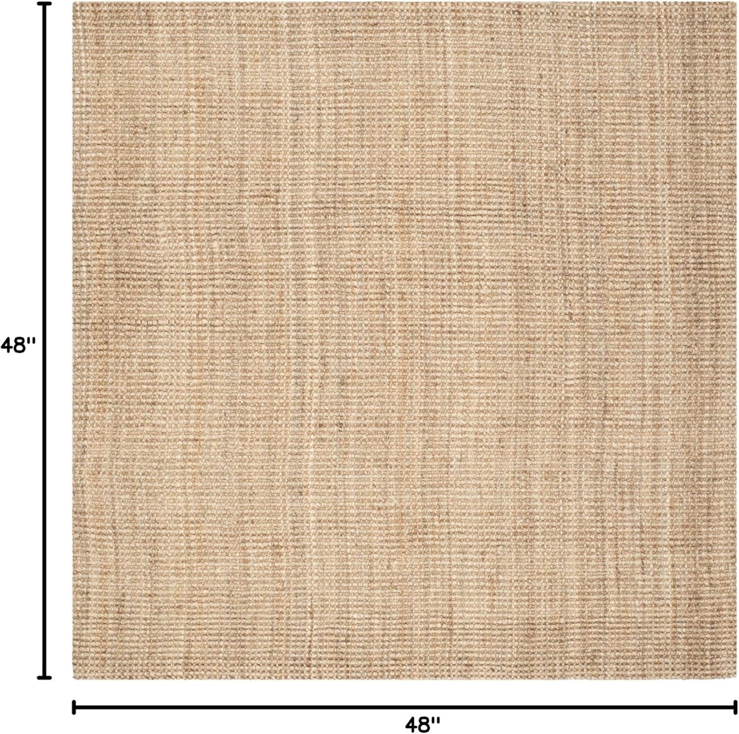 image:imageSAFAVIEH Natural Fiber Collection Area Rug 5 x 8 Green amp Grey Handmade Farmhouse Jute Ideal for High Traffic Areas in Living Room Bedroom NF730BNatural