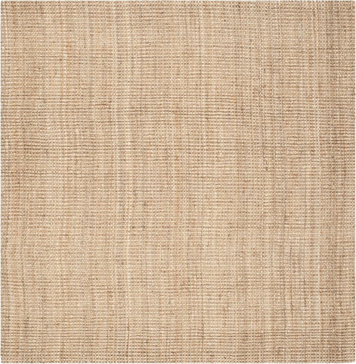 image:imageSAFAVIEH Natural Fiber Collection Area Rug 5 x 8 Green amp Grey Handmade Farmhouse Jute Ideal for High Traffic Areas in Living Room Bedroom NF730BNatural