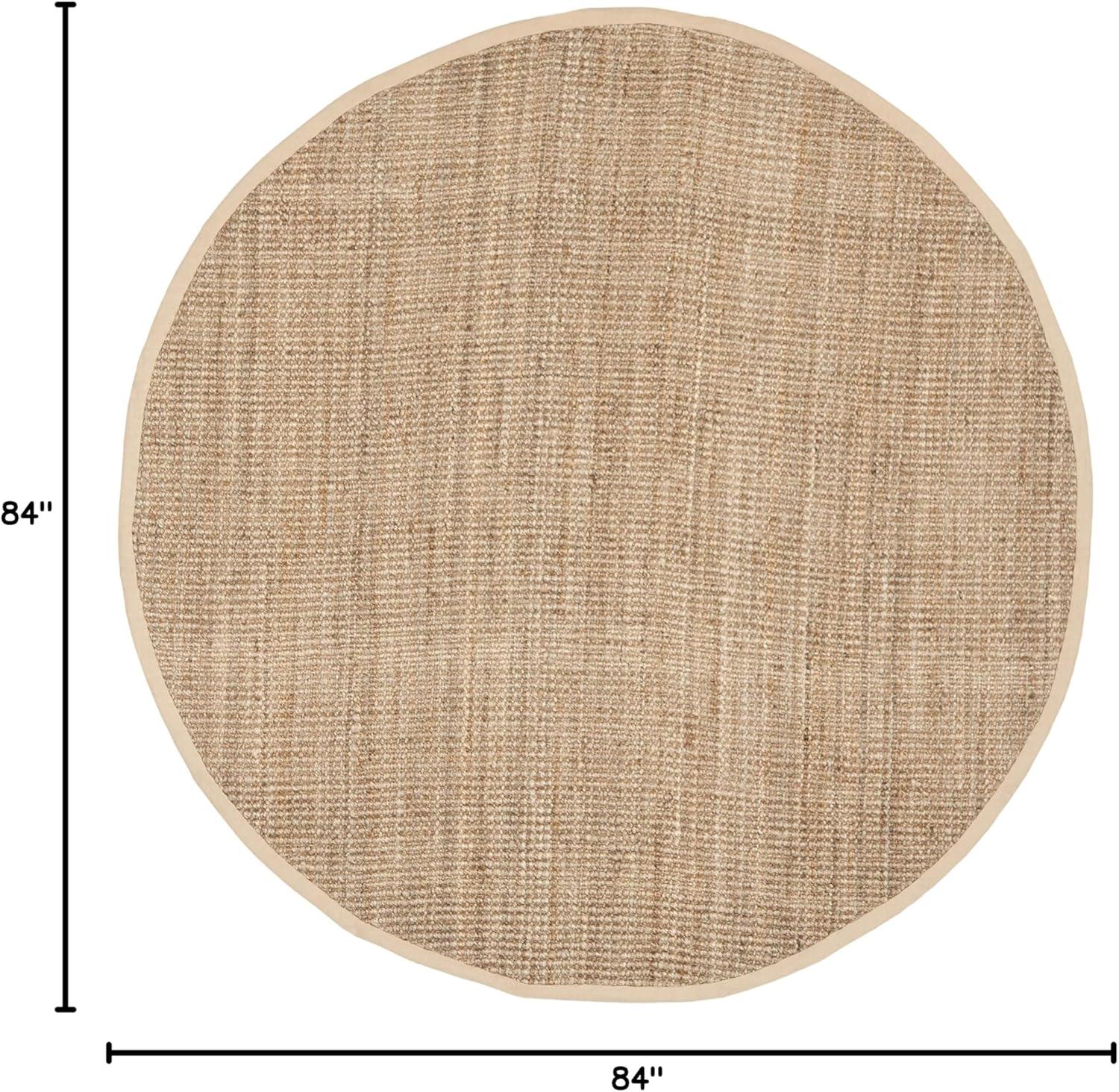 image:imageSAFAVIEH Natural Fiber Collection Area Rug 5 x 8 Green amp Grey Handmade Farmhouse Jute Ideal for High Traffic Areas in Living Room Bedroom NF730BNatural