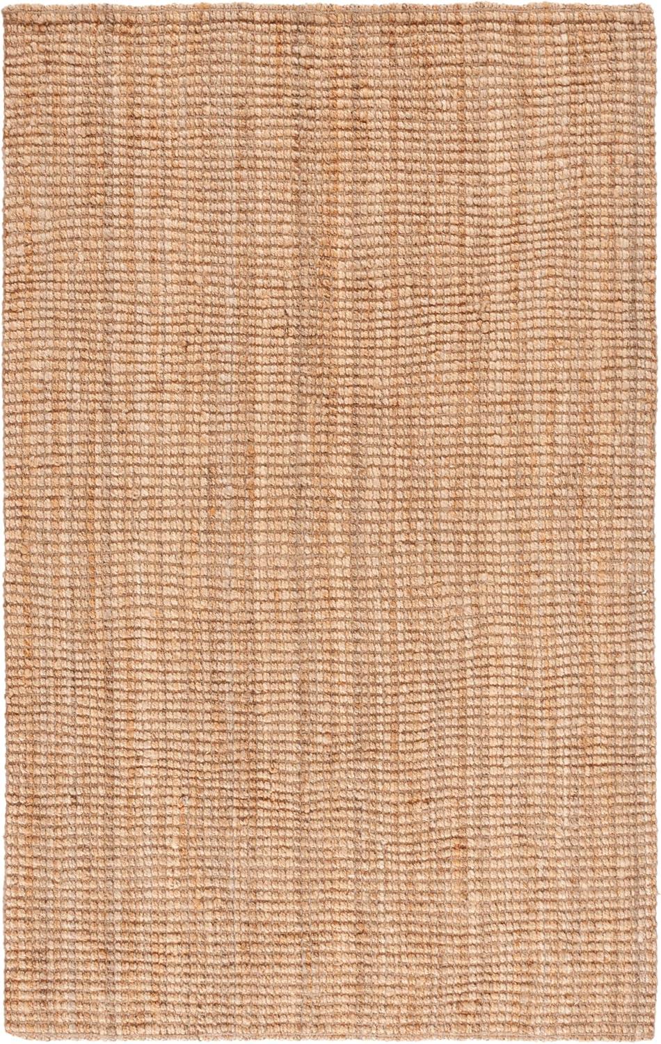 image:imageSAFAVIEH Natural Fiber Collection Area Rug 5 x 8 Green amp Grey Handmade Farmhouse Jute Ideal for High Traffic Areas in Living Room Bedroom NF730BNatural