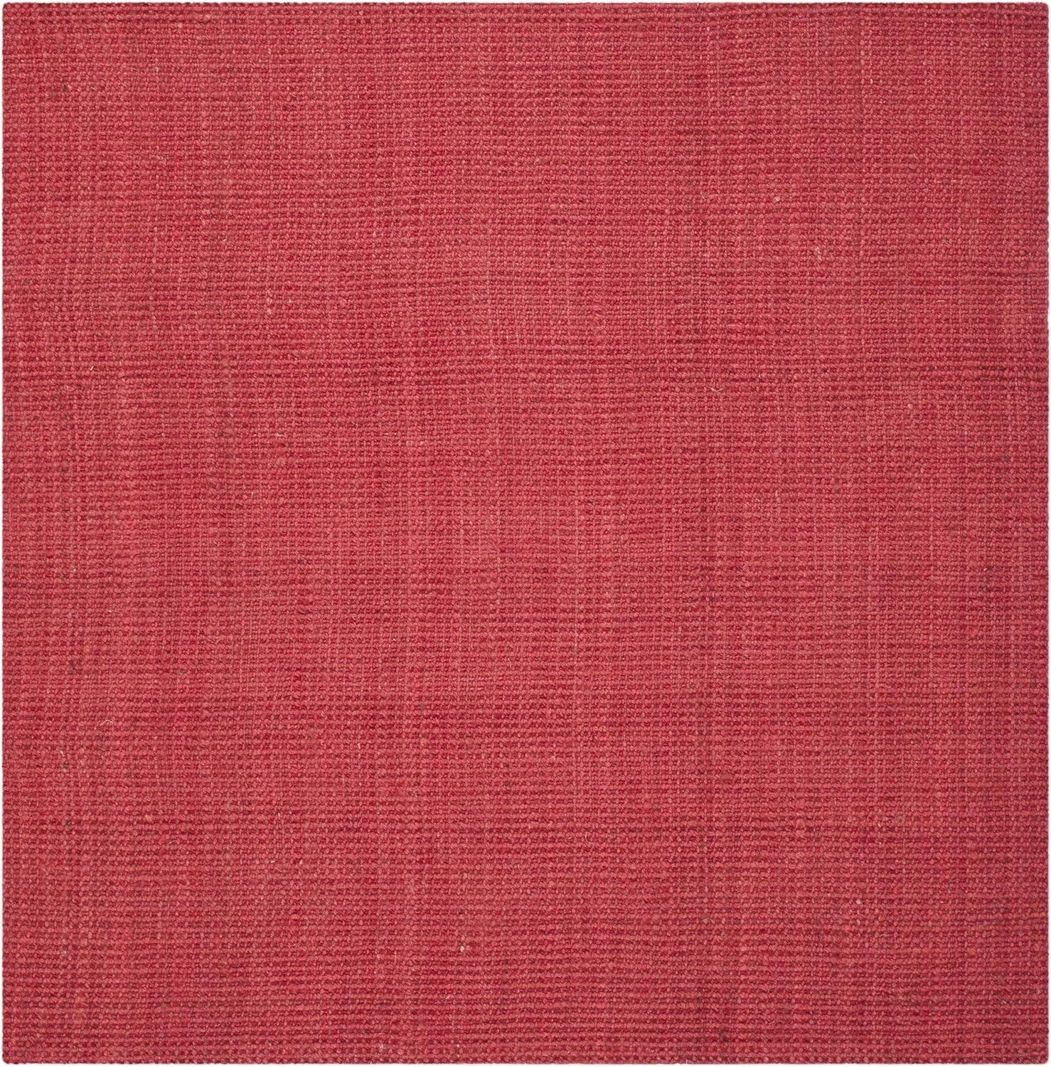 image:imageSAFAVIEH Natural Fiber Collection Area Rug 5 x 8 Green amp Grey Handmade Farmhouse Jute Ideal for High Traffic Areas in Living Room Bedroom NF730BRed
