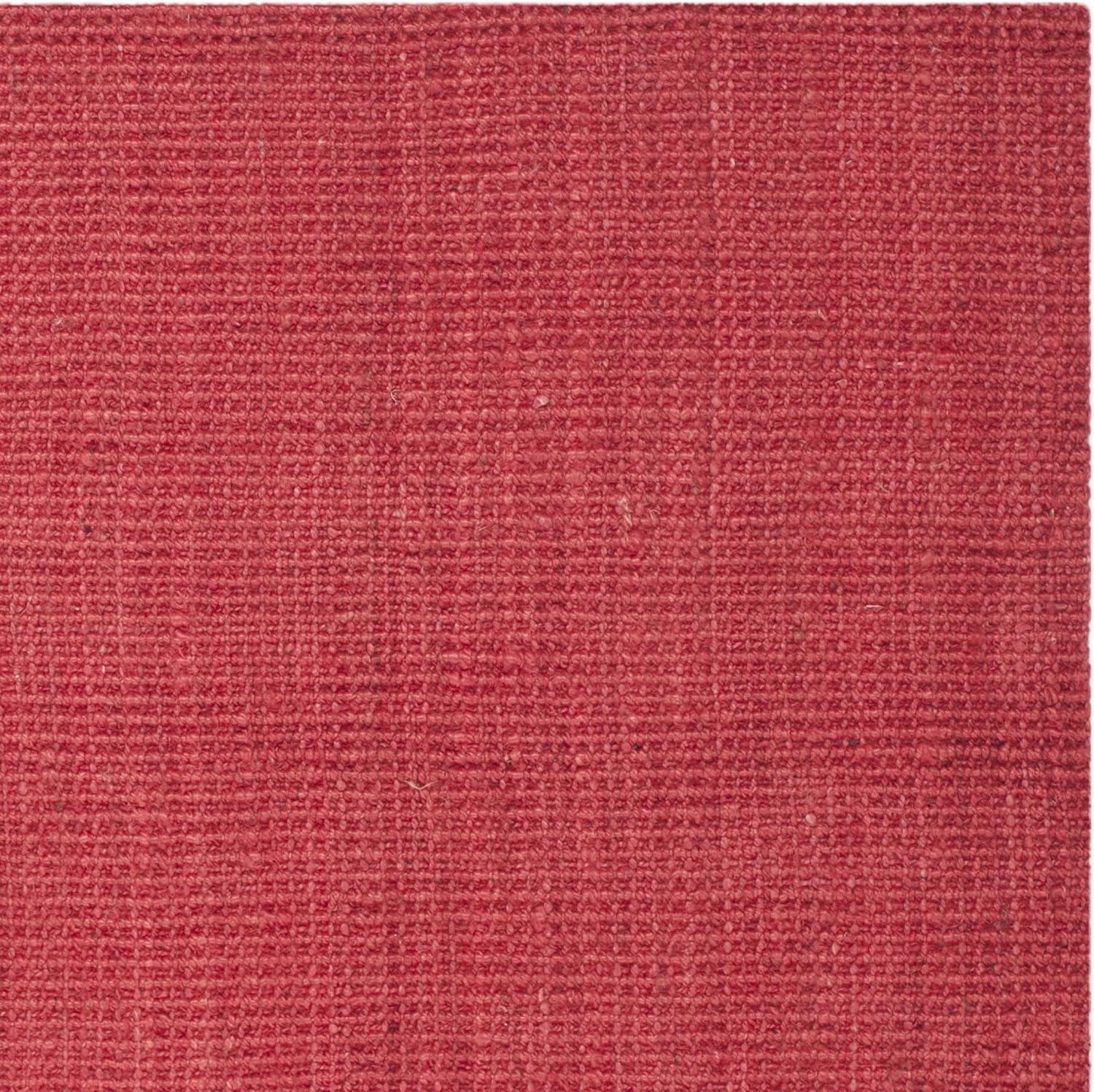 image:imageSAFAVIEH Natural Fiber Collection Area Rug 5 x 8 Green amp Grey Handmade Farmhouse Jute Ideal for High Traffic Areas in Living Room Bedroom NF730BRed
