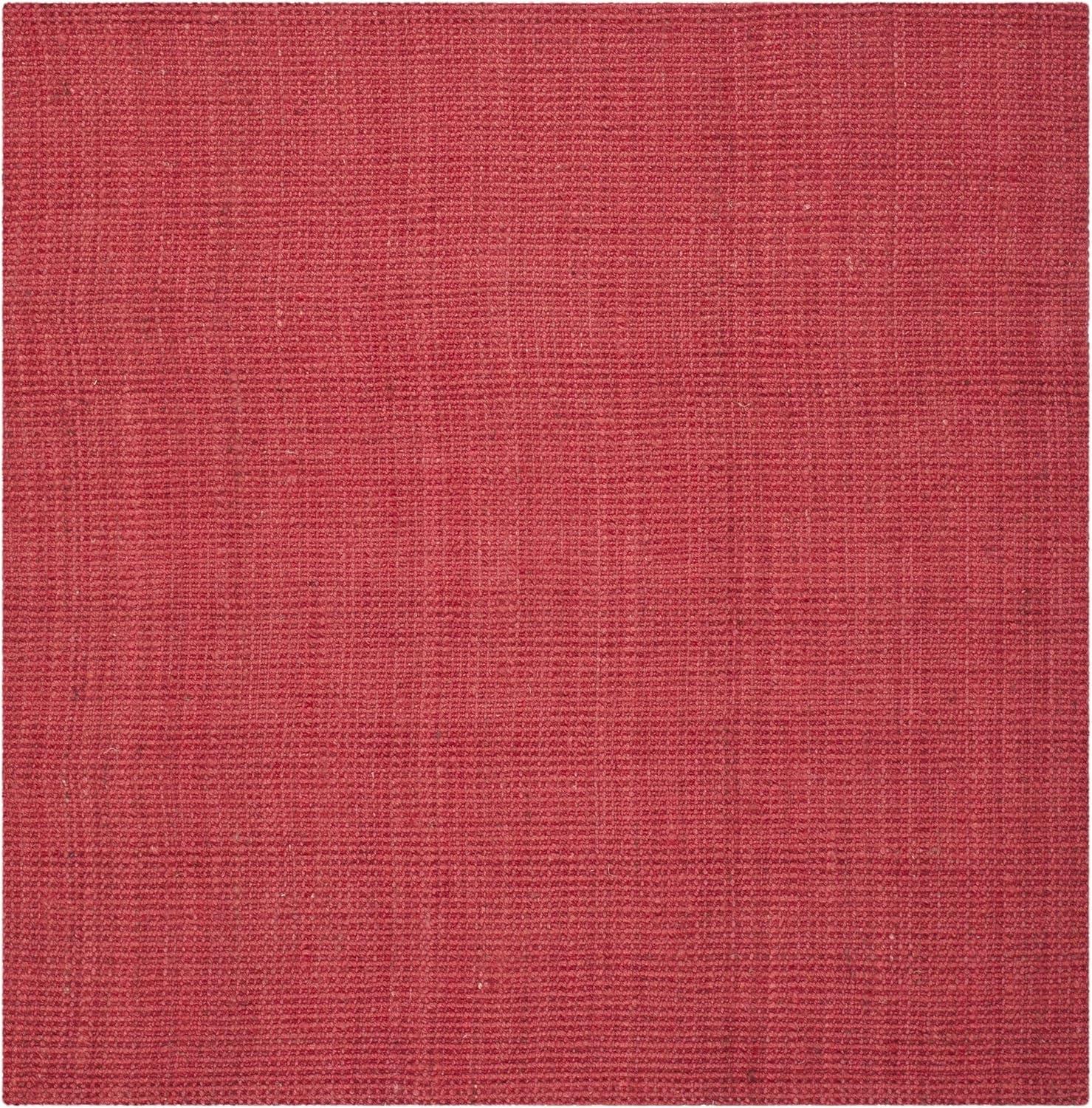 image:imageSAFAVIEH Natural Fiber Collection Area Rug 5 x 8 Green amp Grey Handmade Farmhouse Jute Ideal for High Traffic Areas in Living Room Bedroom NF730BRed
