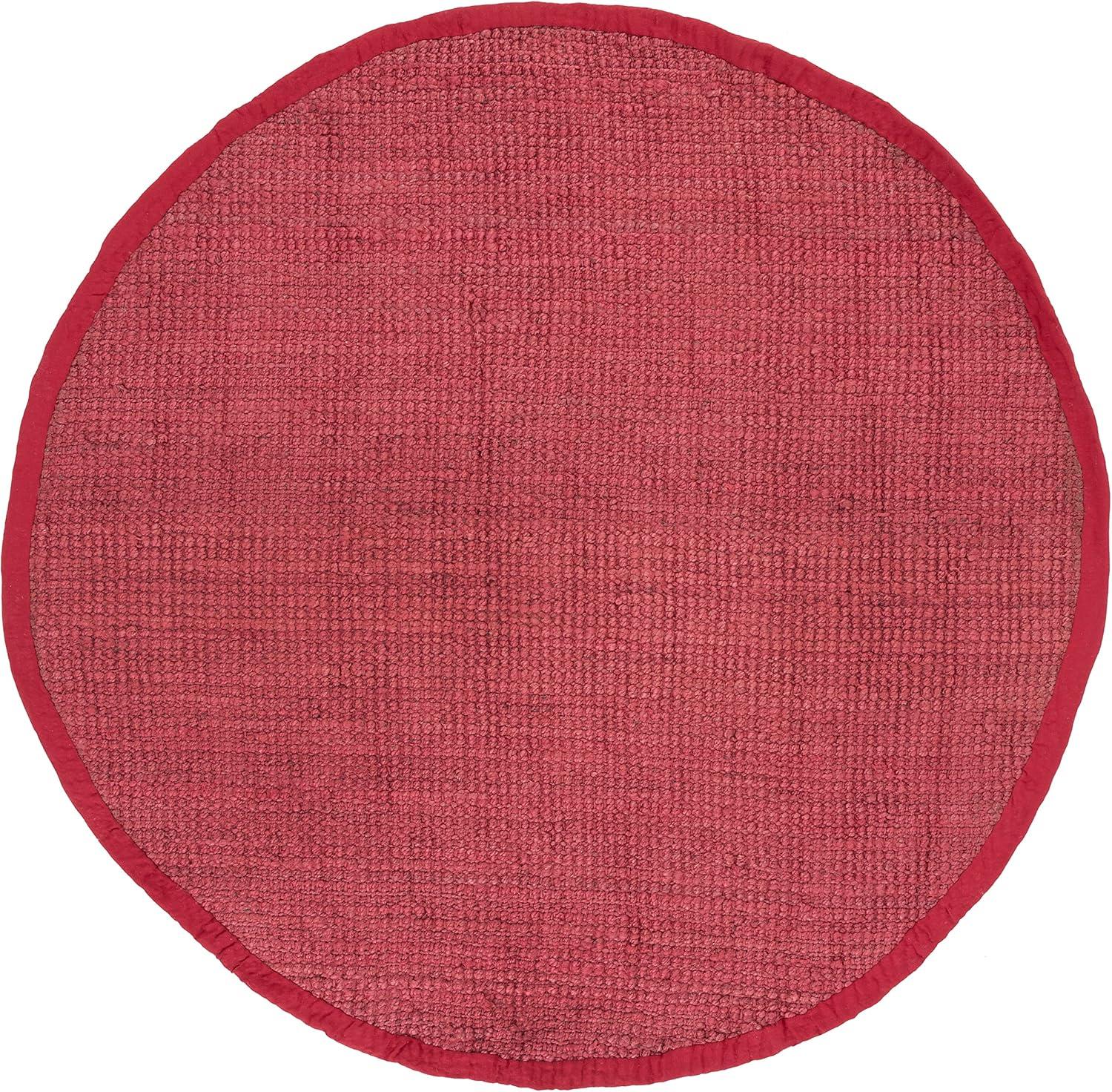 image:imageSAFAVIEH Natural Fiber Collection Area Rug 5 x 8 Green amp Grey Handmade Farmhouse Jute Ideal for High Traffic Areas in Living Room Bedroom NF730BRed