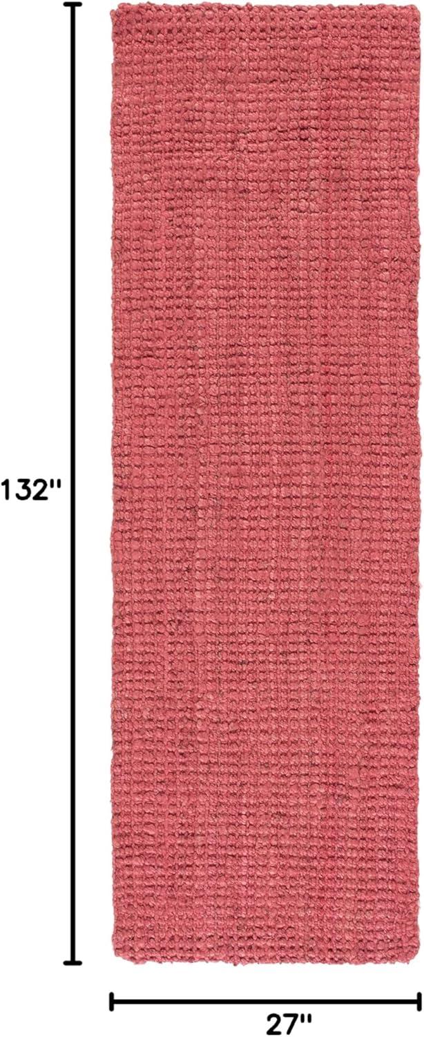 image:imageSAFAVIEH Natural Fiber Collection Area Rug 5 x 8 Green amp Grey Handmade Farmhouse Jute Ideal for High Traffic Areas in Living Room Bedroom NF730BRed