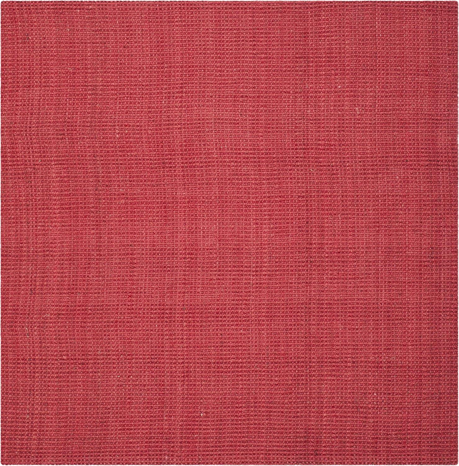 image:imageSAFAVIEH Natural Fiber Collection Area Rug 5 x 8 Green amp Grey Handmade Farmhouse Jute Ideal for High Traffic Areas in Living Room Bedroom NF730BRed