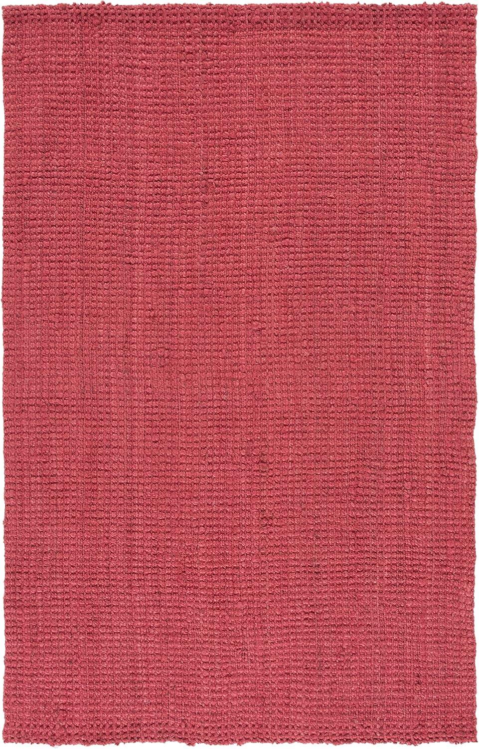 image:imageSAFAVIEH Natural Fiber Collection Area Rug 5 x 8 Green amp Grey Handmade Farmhouse Jute Ideal for High Traffic Areas in Living Room Bedroom NF730BRed
