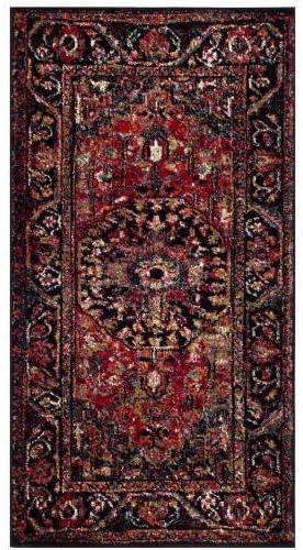 image:imageSAFAVIEH Vintage Hamadan Collection Area Rug 8 x 10 Red amp Multi Oriental Traditional Persian Design NonShedding amp Easy Care Ideal for High Traffic Areas in Living Room Bedroom VTH215ARedMulti