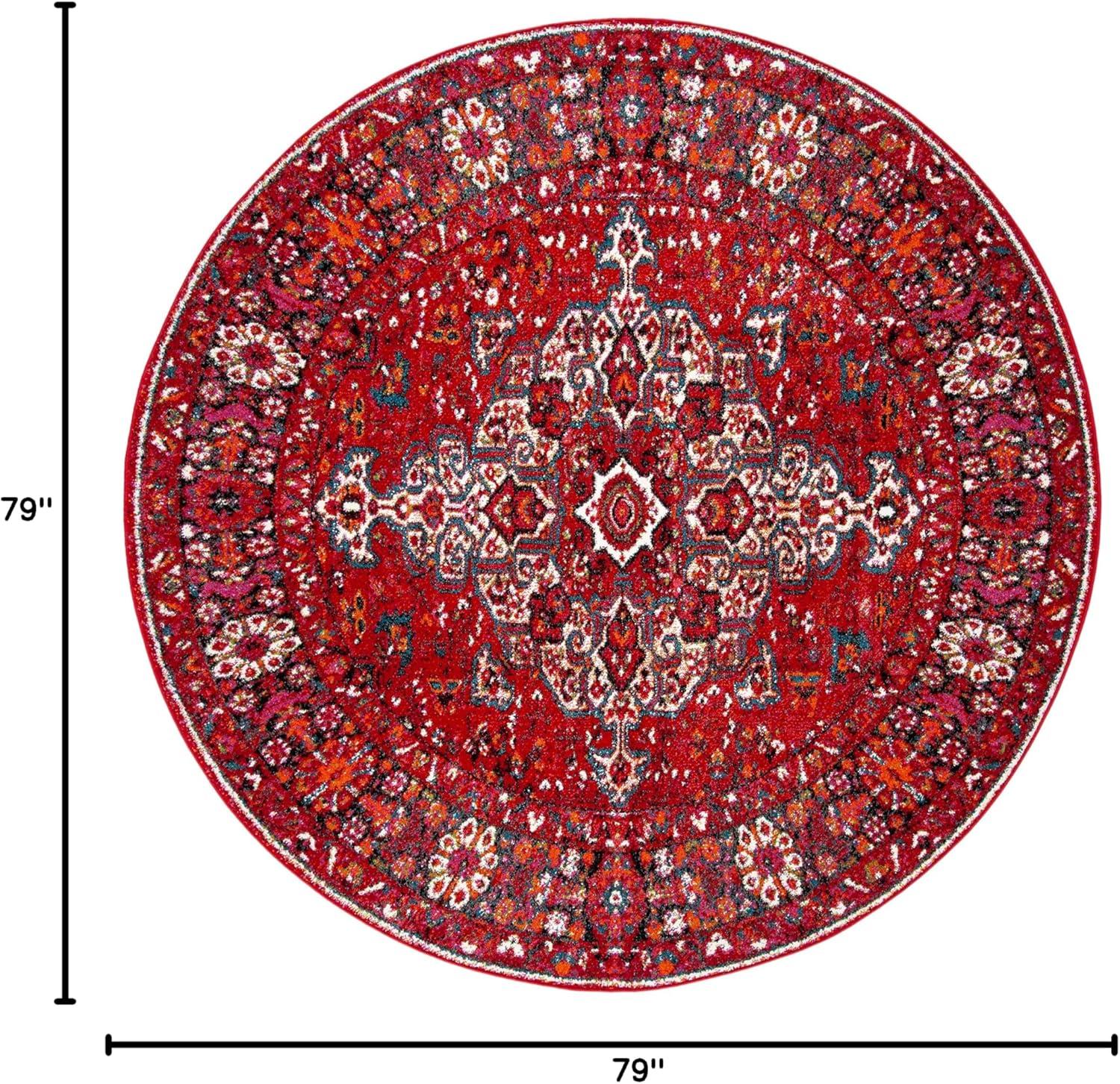 image:imageSAFAVIEH Vintage Hamadan Collection Area Rug 8 x 10 Red amp Multi Oriental Traditional Persian Design NonShedding amp Easy Care Ideal for High Traffic Areas in Living Room Bedroom VTH222ARedMulti