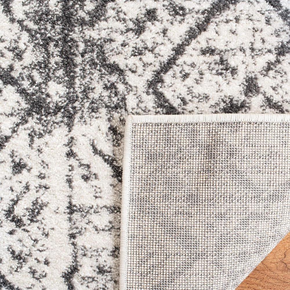image:imageSAFAVIEH Area Rug 8x10  Adirondack Collection  Large  Black amp Silver Moroccan Boho Design NonShedding amp Easy Cleaning Ideal for Living Room Bedroom Office Dining Space ADR111CSilverBlack