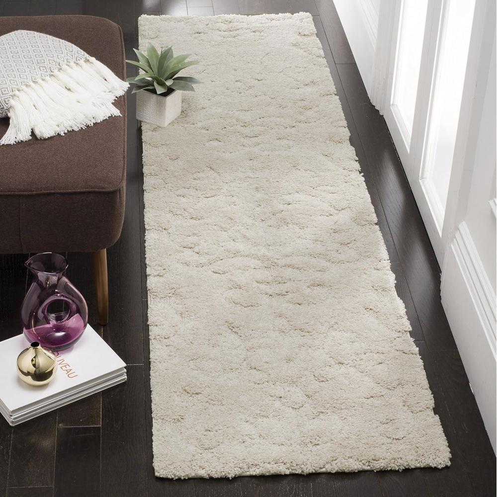 image:imageSAFAVIEH Area Rug 8x10 Florida Shag Collection Large Cream amp Beige Scroll Design NonShedding amp Easy Cleaning Plush Thick Pile Ideal for Living Room Bedroom Dining Space SG4701113Creme