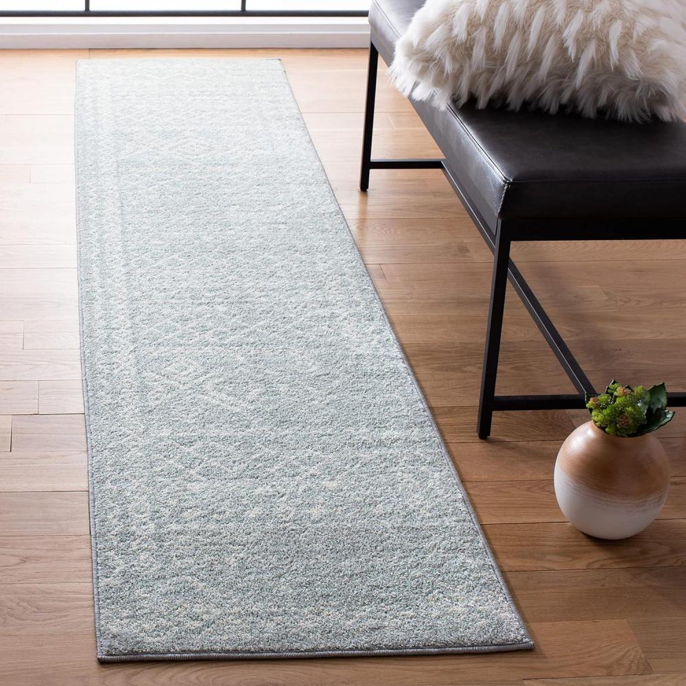 image:imageSAFAVIEH Area Rug 8x10 Tulum Collection Large Ivory amp Black Moroccan Boho Distressed Design NonShedding amp Easy to Clean Ideal for Living Room Bedroom Dining Space TUL268DLight GreyIvory