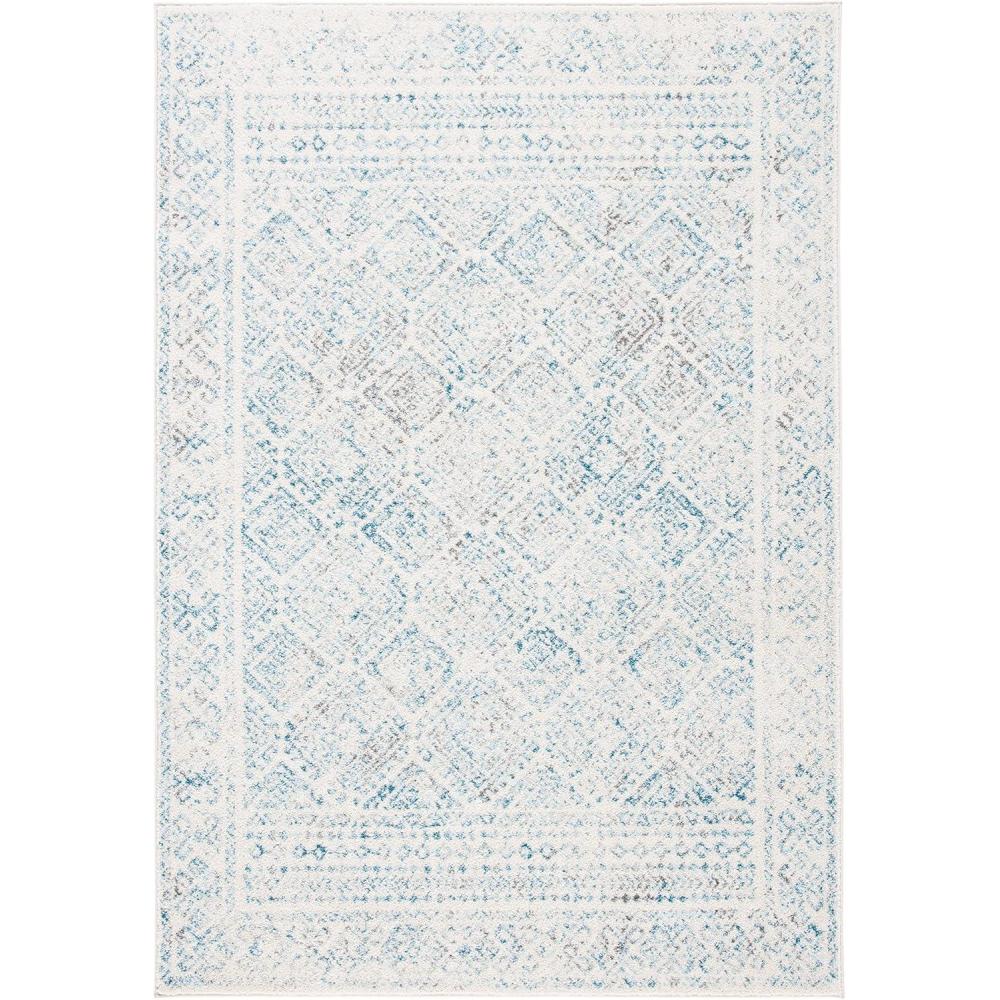image:imageSAFAVIEH Area Rug 8x10  Tulum Collection  Large  Ivory amp Grey Moroccan Boho Distressed Design NonShedding amp Easy to Clean Ideal for Living Room Bedroom Dining Space TUL264AIvoryTurquoise