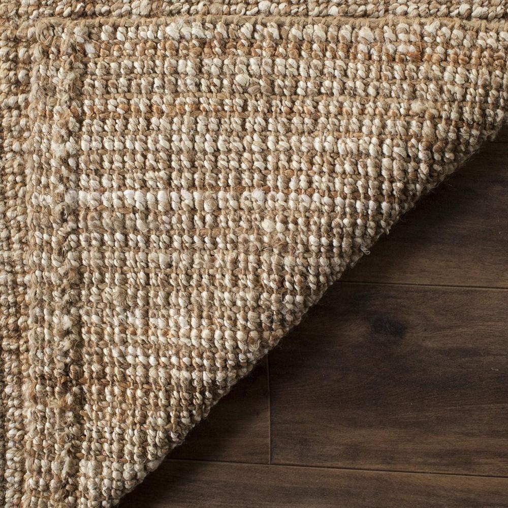 image:imageSAFAVIEH Area Rug 9x12  Natural Fiber Collection  Large  Natural Brown Handmade Jute Farmhouse Style Chunky Textured Thick Pile NF447ANaturalIvory