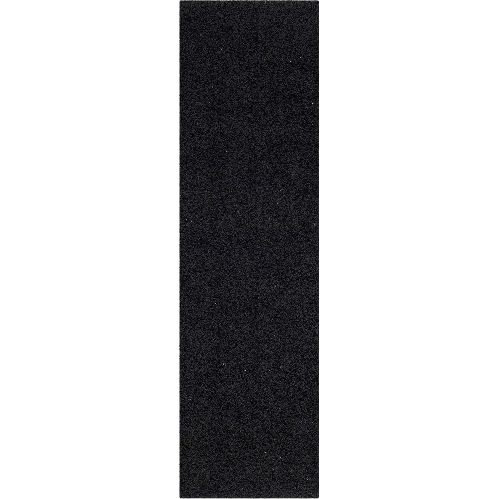 image:imageSAFAVIEH Athens Shag Collection Area Rug  51 x 76 Dark Grey NonShedding amp Easy to Clean Ideal for Living Room Bedroom Dining Space SGA119CBlack