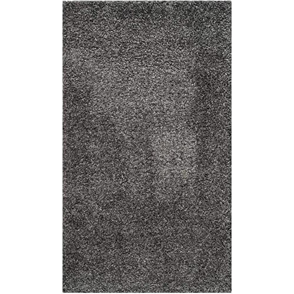 image:imageSAFAVIEH California Shag Collection Area Rug 53 x 76 Beige NonShedding amp Easy to Clean Ultra Plush Thick Pile Ideal for Living Room Bedroom Dining Space SG1511313Dark Grey