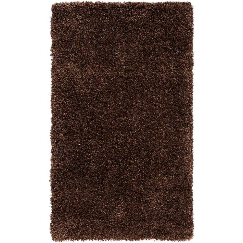 image:imageSAFAVIEH California Shag Collection Area Rug 53 x 76 Beige NonShedding amp Easy to Clean Ultra Plush Thick Pile Ideal for Living Room Bedroom Dining Space SG1511313Brown