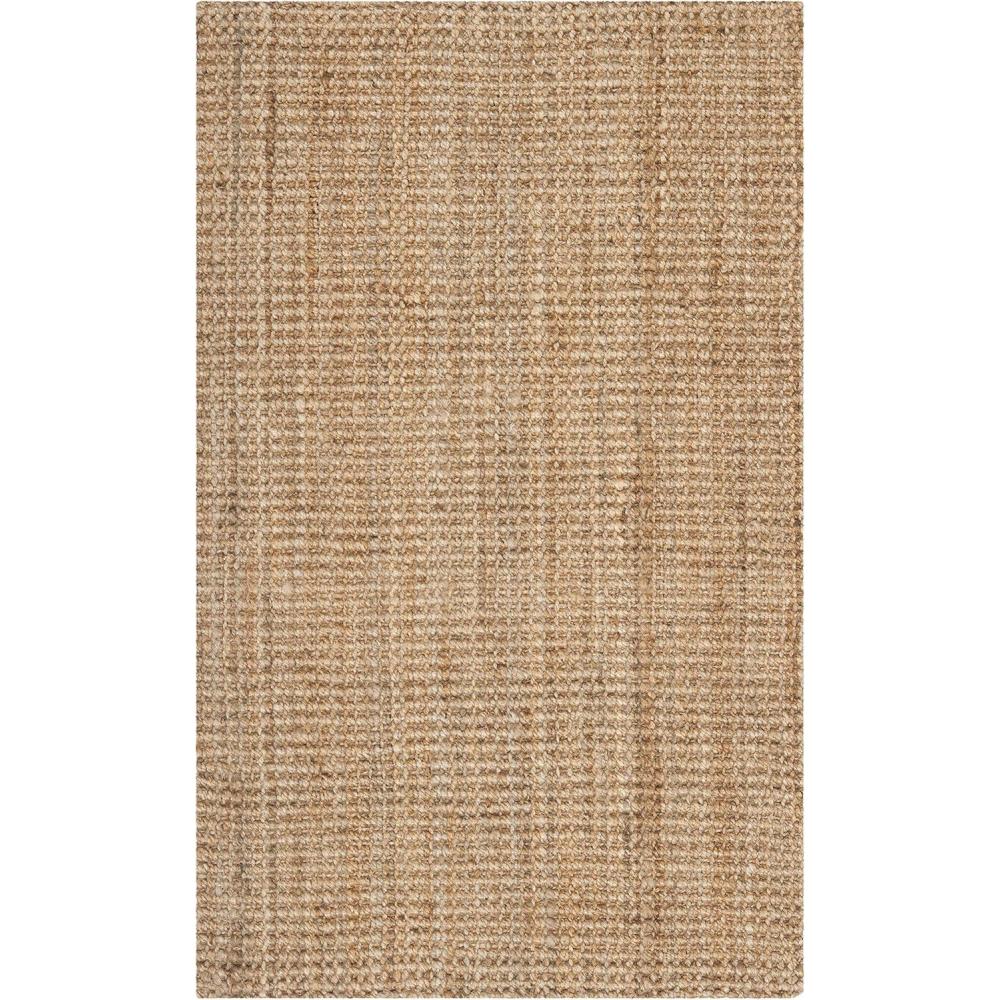 image:imageSAFAVIEH Natural Fiber Collection Area Rug 5 x 8 Green amp Grey Handmade Farmhouse Jute Ideal for High Traffic Areas in Living Room Bedroom NF730BNatural