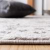 SAFAVIEH Amsterdam Collection Area Rug – 8′ x 10′, Ivory & Multi, Moroccan Boho Design, Non-Shedding & Easy Care, Ideal for High Traffic Areas in Living Room, Bedroom (AMS108K)(Light Grey/Brown)